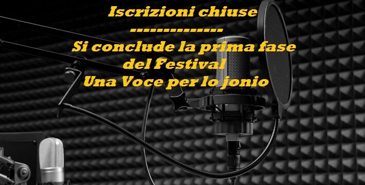 Sono chiuse le iscrizioni alla 14^ edizionie del Festival Una Voce per lo Jonio